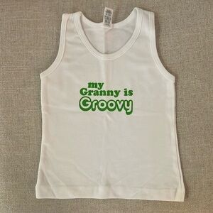 Granny is Groovy Rock Tank